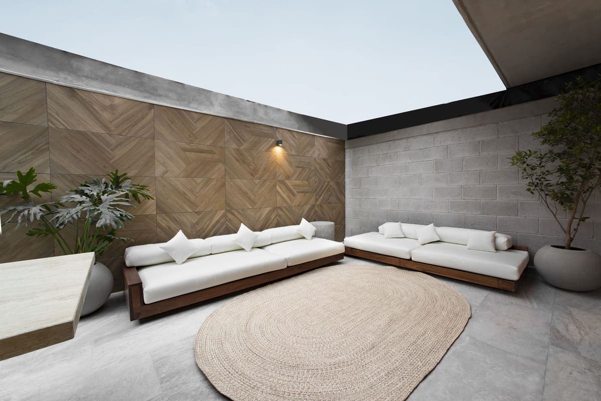 Roof garden privado