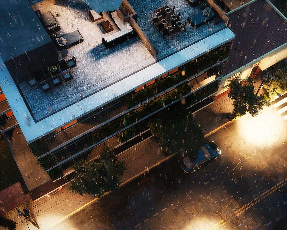 Roof garden